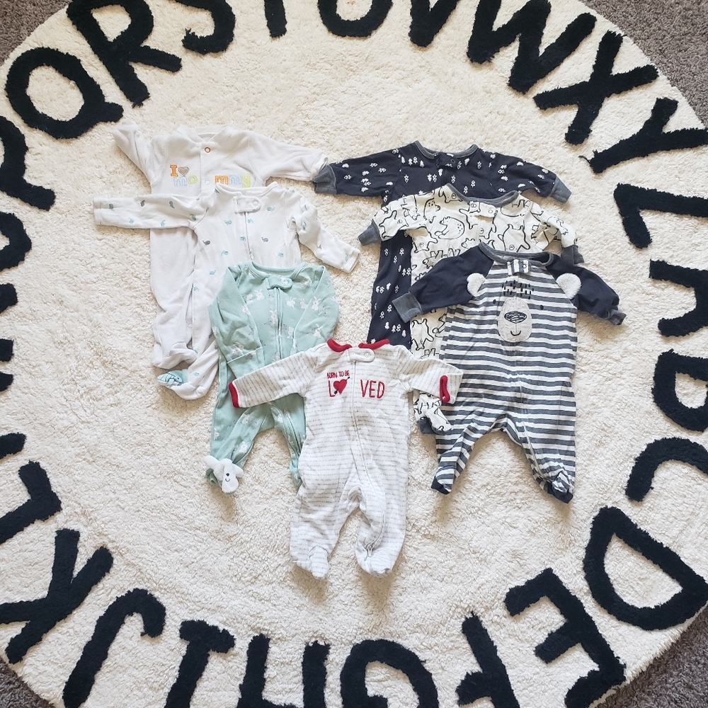 Sleep and play footed onesies!